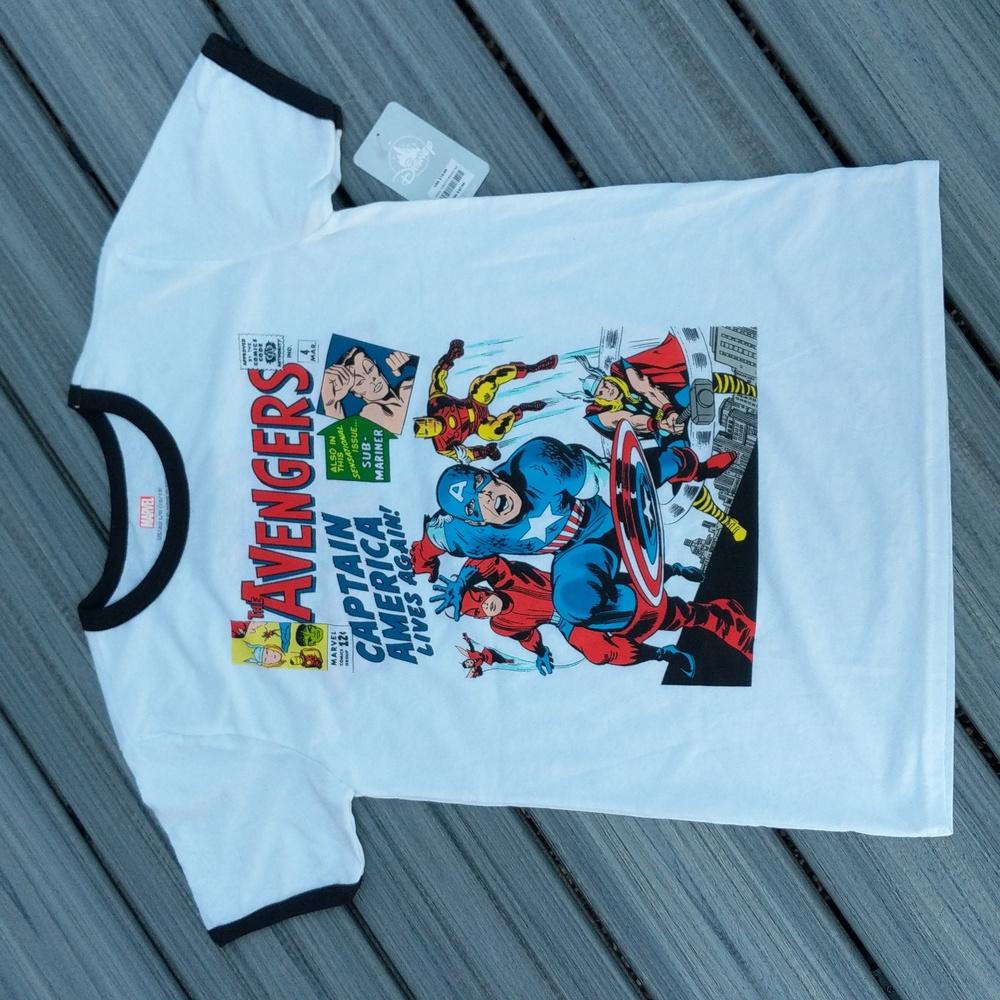 Marvel Top Size Large/ Girls (10-12)
